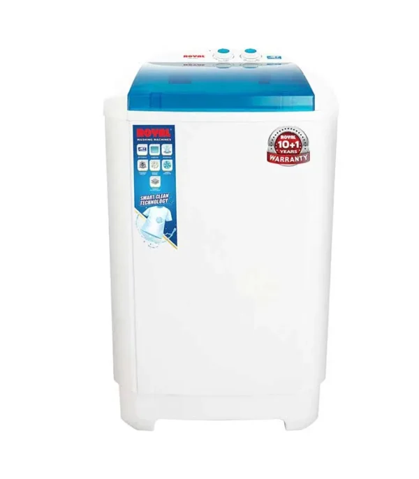 Royal RW-1012 Semi Auto Washing Machine Single Tub